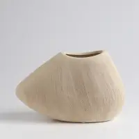 Ваза «Итика», 14×20 см, керамика, бежевая