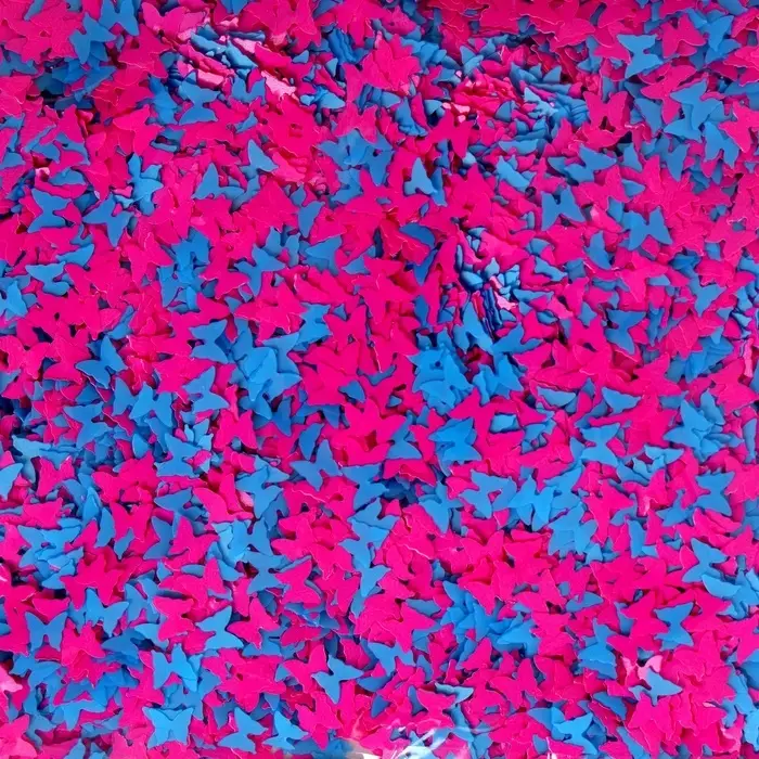 Декор для творчества, слайма и эпоксидной смолы «Наполнение для слаймов. Светящиеся бабочки», 10 г Декор для творчества, слайма и эпоксидной смолы «Наполнение для слаймов. Светящиеся бабочки», 10 г