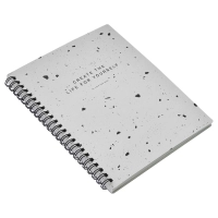 Бизнес-тетрадь А5 96л.клетка,спир,Be Smart,Terrazzo,N3678