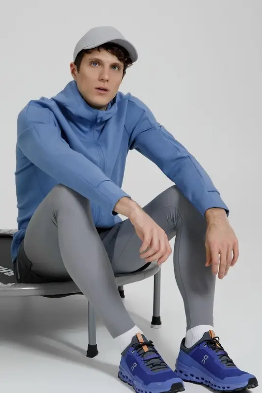 Куртка с капюшоном унисекс Begi, синяя, размер S Куртка с капюшоном унисекс Begi, синяя, размер S