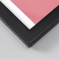 Фоторамка для фото 10х15 см "Oframe", пластик, чёрный, (пластик экран)