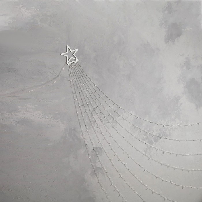 Светодиодная фигура «Комета» 3.5 м, пластик, 9 нитей, 220 В, свечение оранжевое Светодиодная фигура «Комета» 3.5 м, пластик, 9 нитей, 220 В, свечение оранжевое