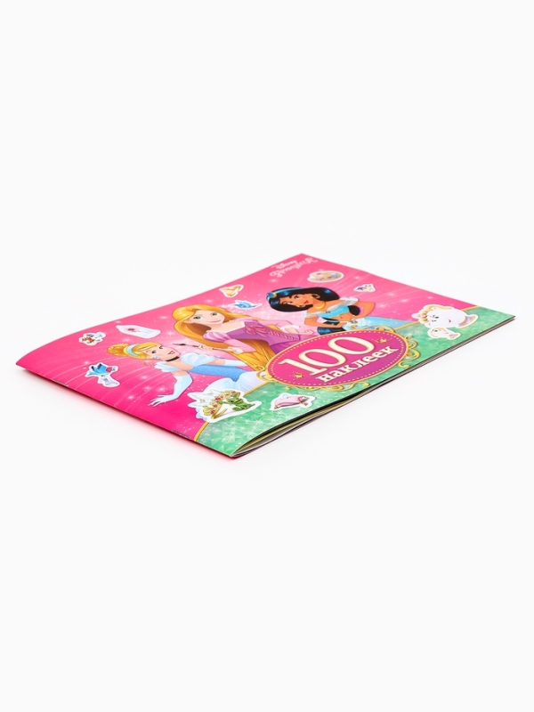 100 наклеек для набора 10362084, А5, 12 стр., Disney