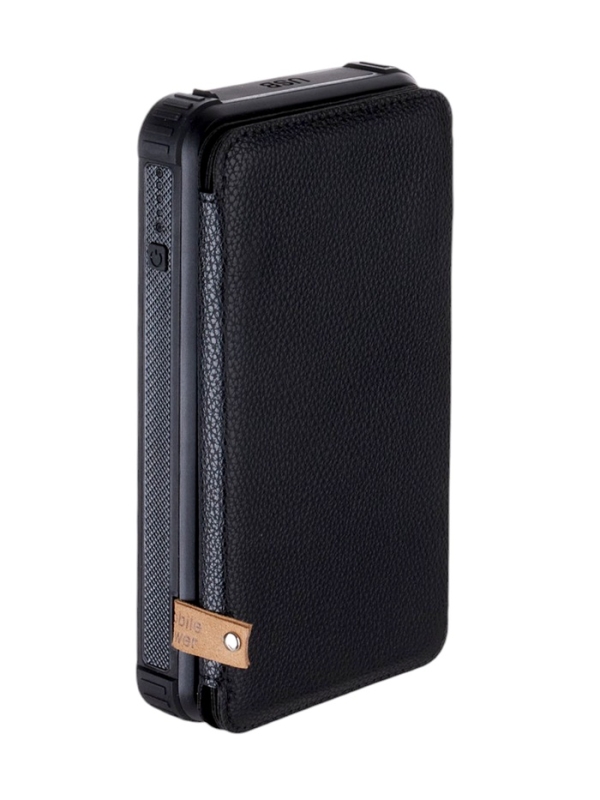 Внешний аккумулятор 20000 мАч, 10 W, со складной солнечной панелью, чёрный