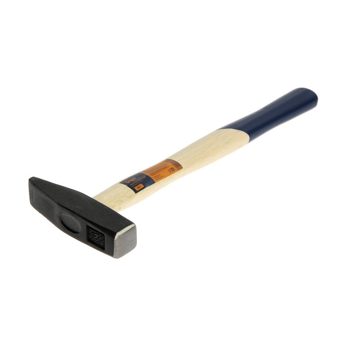 Молоток слесарный ТУНДРА, квадратный боек, деревянная рукоятка, 400 г Молоток слесарный ТУНДРА, квадратный боек, деревянная рукоятка, 400 г