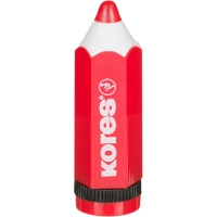 Точилка Kores  Карандаш  с контейнером, цвет ассорти 35811
