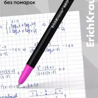 Ручка шариковая ErichKrause. Neo Accent, синий стержень, узел 0.7 мм, МИКС