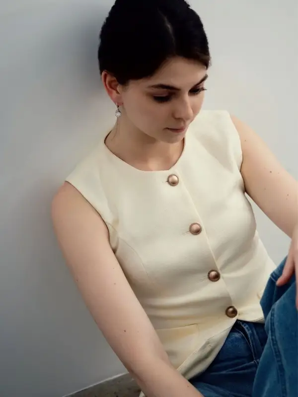 Серьги со стразами &laquo;Шамбала&raquo; сияние, белые в серебре