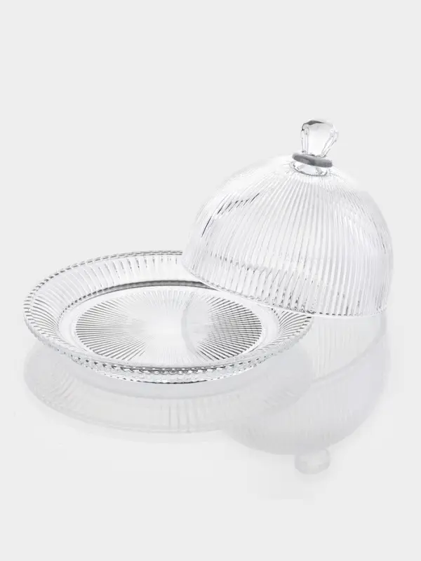 Блюдо для подачи с крышкой Блюдо для подачи с крышкой "Riffle", 19.5х13 см