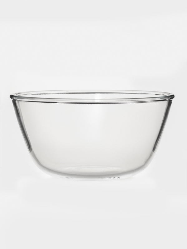 Салатник Simple, цвет прозрачный, 19х9.5 см, 1.6л Салатник Simple, цвет прозрачный, 19х9.5 см, 1.6л