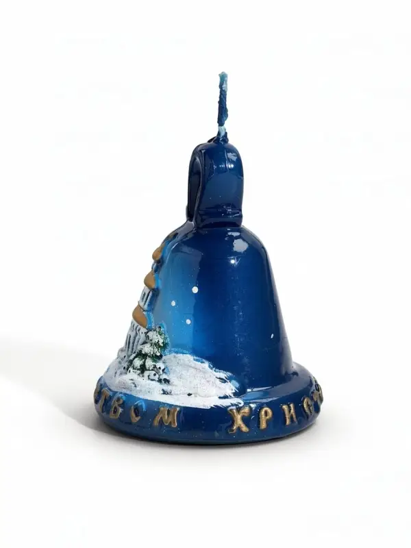Свеча декоративная &laquo;Колокольчик Рождественский&raquo;, 6&times;6&times;7 см
