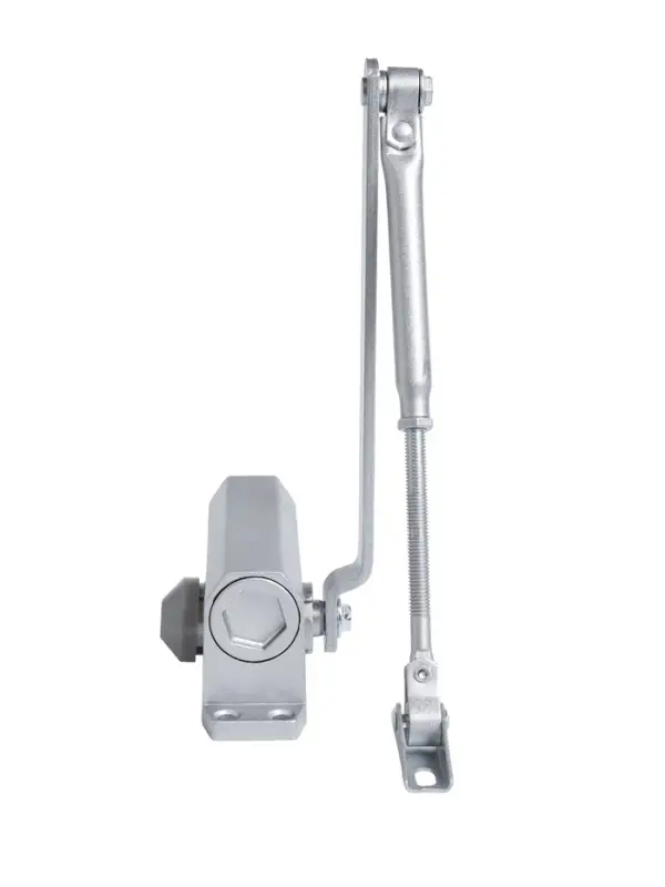 Доводчик дверной ТУНДРА d=40SL, от 25-40 кг, цвет серебро