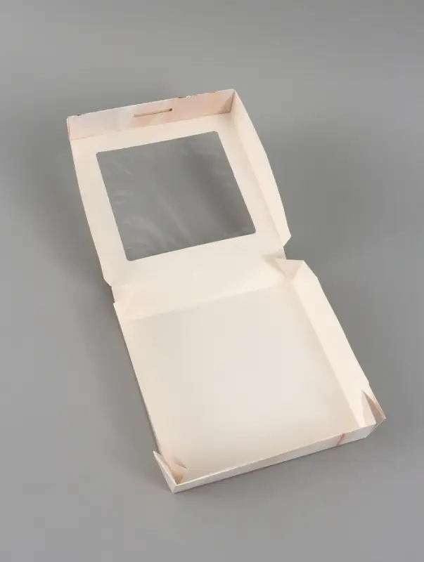 Коробка с окном подарочная складная &laquo;Спасибо за знания!&raquo;, 20&times;20&times;4 см