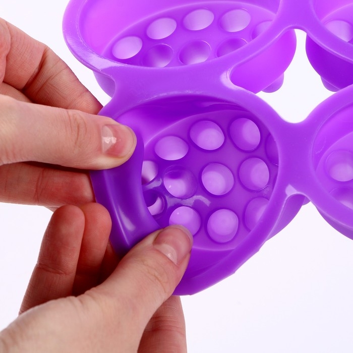 Форма для мыла силиконовая «Массажная» 4 шт., размер 1 шт. — 7,1 × 3,5 × 5 см Форма для мыла силиконовая «Массажная» 4 шт., размер 1 шт. — 7,1 × 3,5 × 5 см