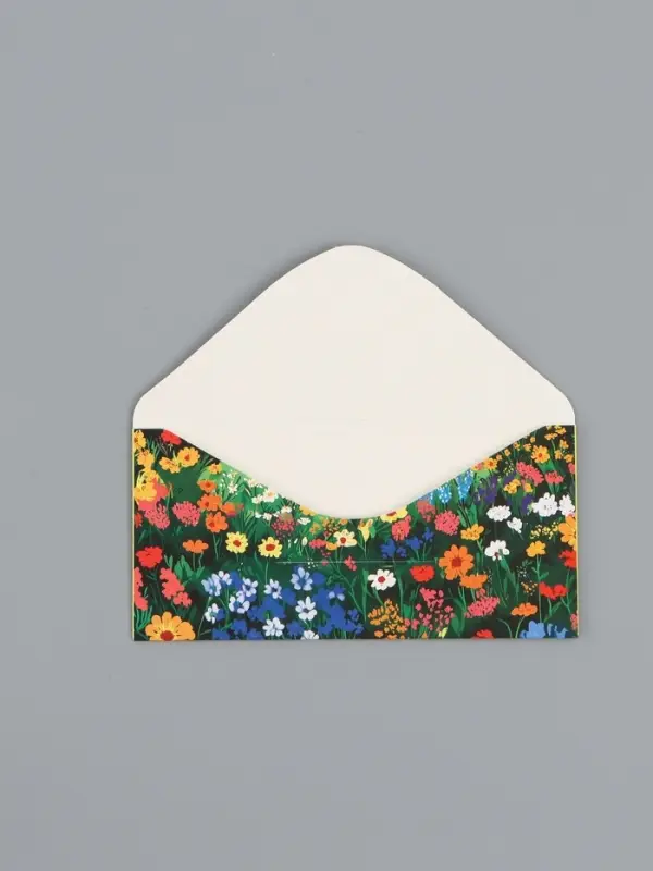 Конверт для денег &laquo;Поздравляем!&raquo;, лужайка, 16,5 х 8 см