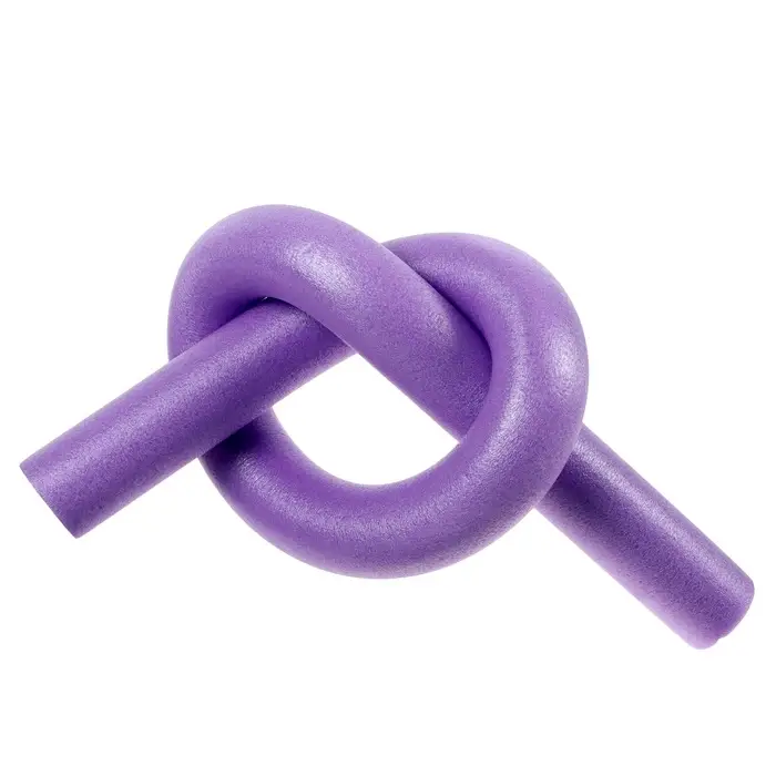 Аквапалка для аквааэробики ONLYTOP, d=6.5 см, длина 75 см, фиолетовая