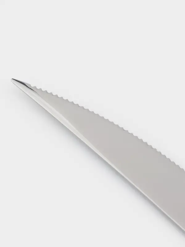 Нож столовый Magistro Workshop, длина 22.5 см, нержавеющая сталь, серебристый