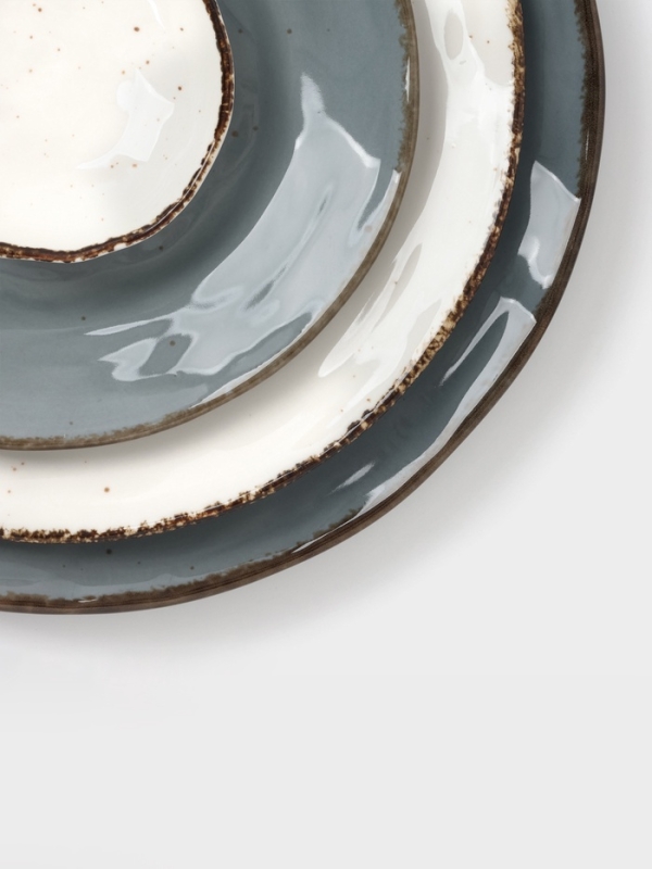 Тарелка Magistro "Alpine Frost"  18 х17,8х2,5 цвет белый