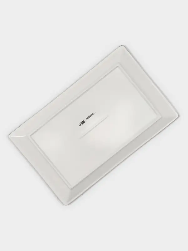 Блюдо для подачи Magistro &laquo;Церера&raquo;, 28&times;17.5 см, фарфор, голубое