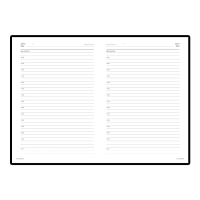 Ежедневник недатированный А5 LEADER (ЧЕРНЫЙ) 3-129/04