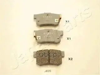 колодки тормозные задн. Japanparts арт. PP-405AF