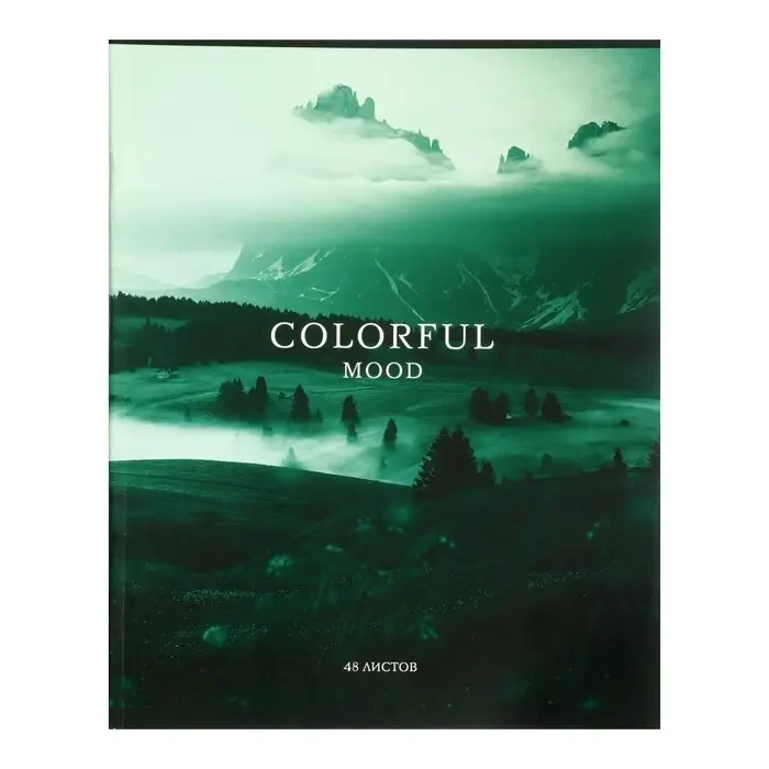 Тетрадь 48 листов в клетку, Calligrata «Изумруд», обложка мелованный картон, серые листы, МИКС Тетрадь 48 листов в клетку, Calligrata «Изумруд», обложка мелованный картон, серые листы, МИКС