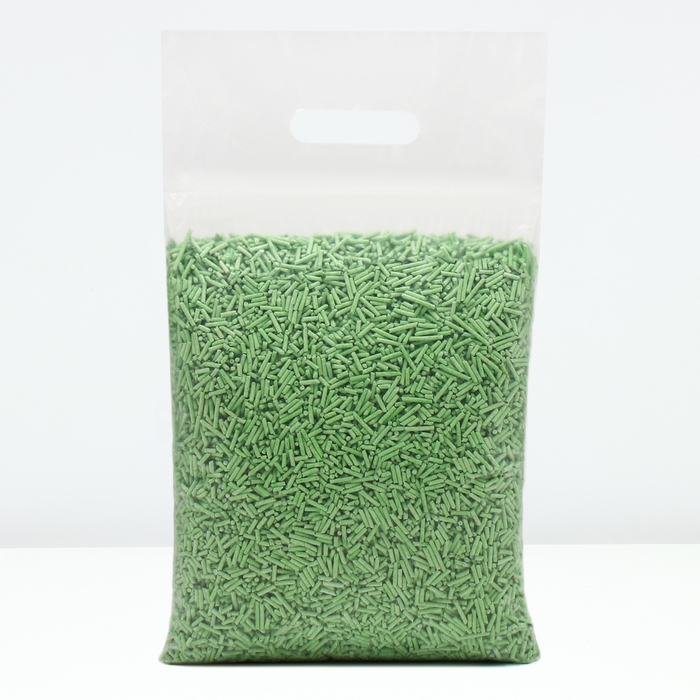 Наполнитель тофу, 5 л, зелёный чай Наполнитель тофу, 5 л, зелёный чай