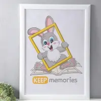 Фоторамка для фото 50х70 см "Luxe Elegance" пластик, белый, (пластик экран)