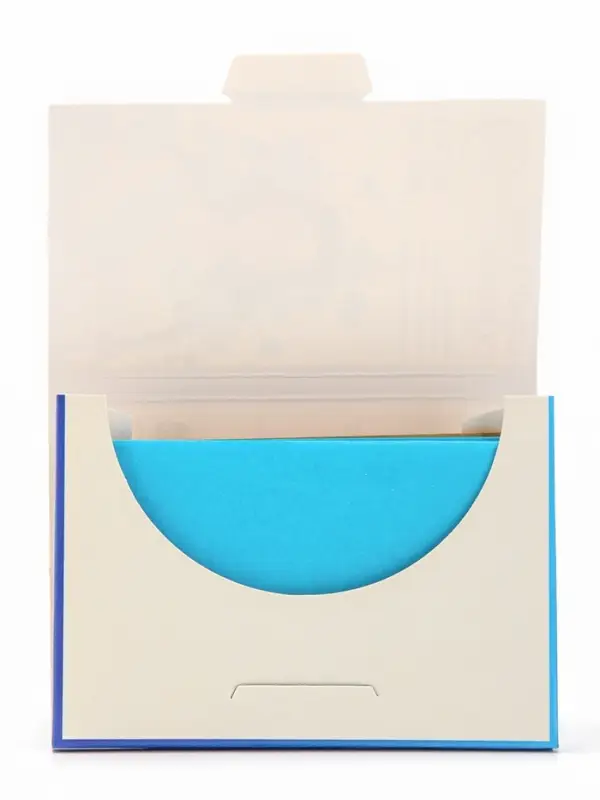 Матирующие салфетки Secret Beauty, 50 шт., синие Матирующие салфетки Secret Beauty, 50 шт., синие