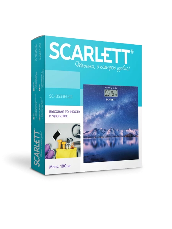 Весы напольные электронные SC-BS33E022 Весы напольные электронные SC-BS33E022