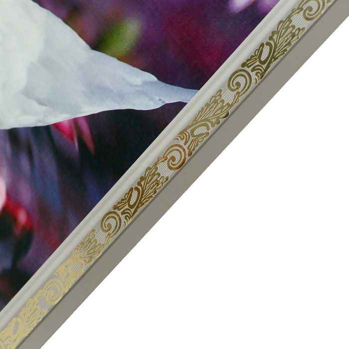 Картина  Картина "Лебединая пара" 66х106см рамка микс