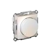 ATLASDESIGN СВЕТОРЕГУЛЯТОР (диммер) повор-нажим, LED, RC, 400Вт, мех., ЖЕМЧУГ