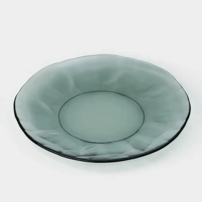 Тарелка Black Diamond, d=20 см, стекло