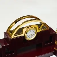Набор настольный 6 в 1 (блок д/бумаг, подставка для печати, карандашница, часы, визитница, глобус)