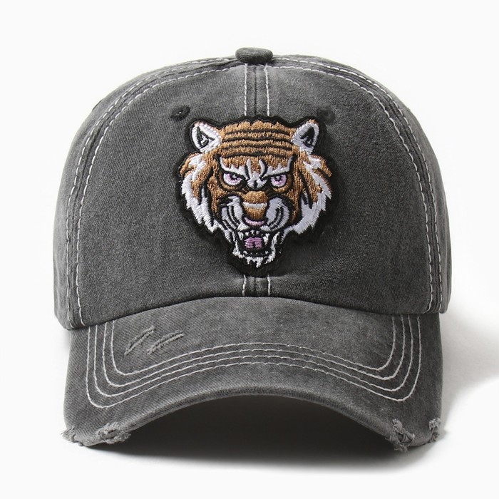 Кепка мужская MINAKU  Кепка мужская MINAKU "Tiger", цвет черный, р-р 56-58