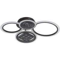 Люстра с ПДУ 1158/4CF LED 116Вт 3000-6000К диммер кофе 63х45х12 см BayerLux