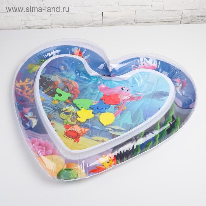 Акваковрик развивающий «Сердечко» Акваковрик развивающий «Сердечко»