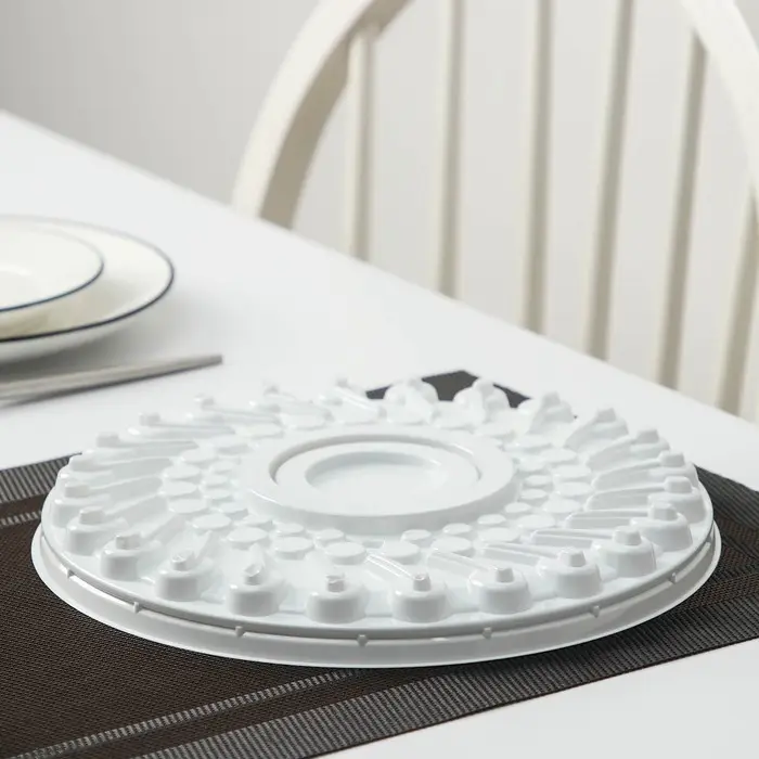 Дно для тортницы пластиковое одноразовое ПР-Т-1430, 25×13 см, внутренний 22×11,7 см, белое, 160 шт/уп