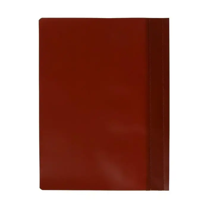 Папка-скоросшиватель Calligrata, А4, 120 мкм, коричневая, прозрачный верх Папка-скоросшиватель Calligrata, А4, 120 мкм, коричневая, прозрачный верх