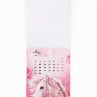 Календарь 2026 отрывной на магните &laquo;Лошадка счастье принесёт!&raquo; 9.5&times;13 см