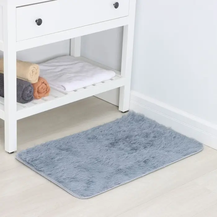 Коврик для дома Доляна &laquo;Пушистик&raquo;, 50&times;80 см, серый