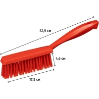 Щетка сметка HACCPER 4603R мягкая 325мм красный