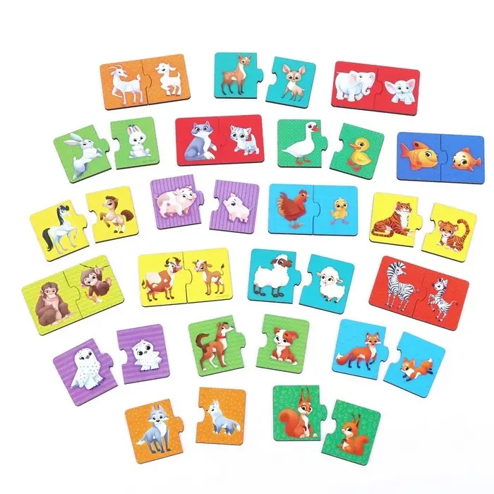 Пазл Лесная мастерская &laquo;Мама и малыш&raquo;, 40 деталей