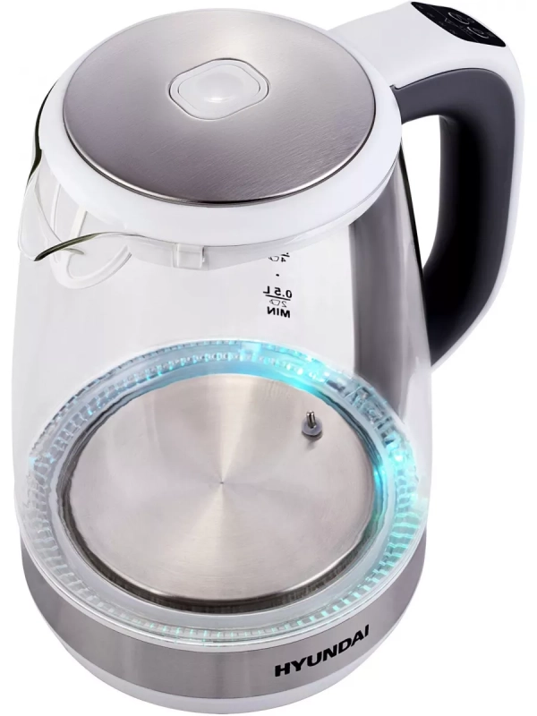 Чайник HYK-G8880 2л. 2200Вт серый-серебристый Чайник HYK-G8880 2л. 2200Вт серый-серебристый