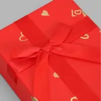 Набор подарочных коробок 3 в 1, с бантом, 23&times;16&times;9.5 см, 21&times;14&times;8 см, 19&times;12&times;6.5 см