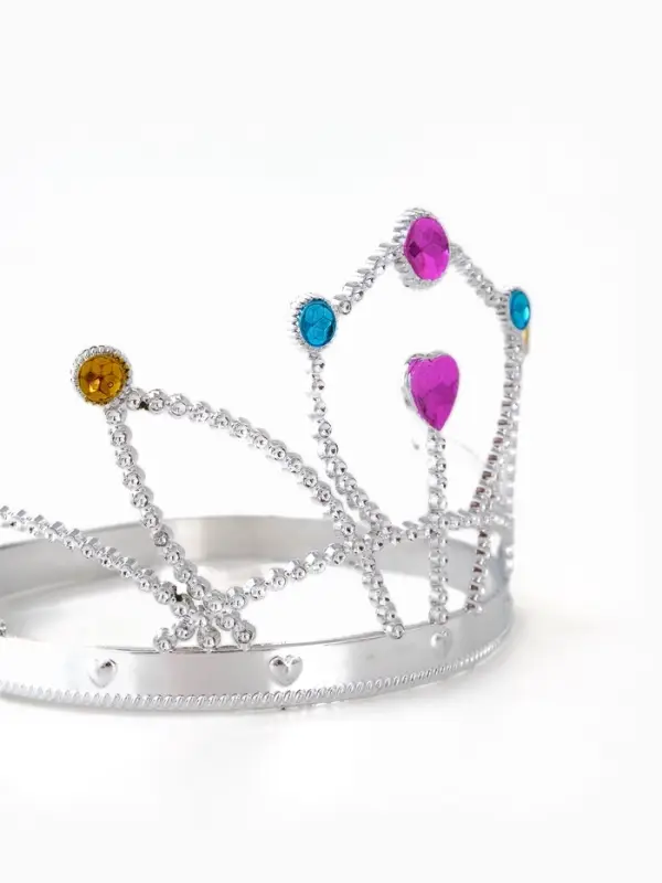 Корона принцессы, цвет серебряный Корона принцессы, цвет серебряный