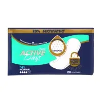 Прокладки Day Spa Active Days нормал, сеточка, 20 шт.