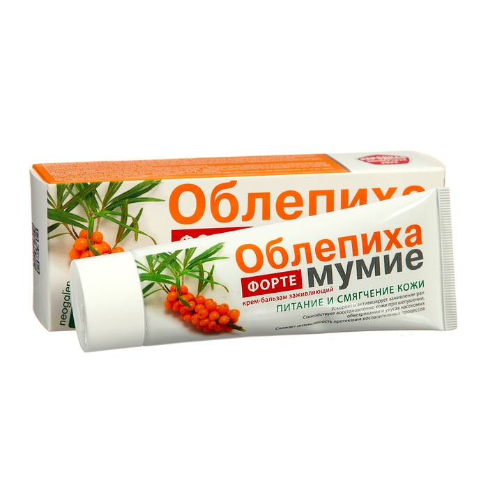 Крем-бальзам  Крем-бальзам "7 нот здоровья Облепиха Форте", 75 мл