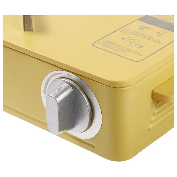 Плита газовая портативная maclay, для кемпинга, 20&times;32.5&times;10.5 см, бежевая