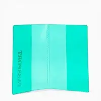 Обложка на паспорт, цвет светло-зелёный